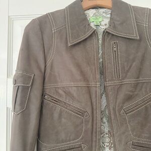 Women’s Brown Leather Jacket